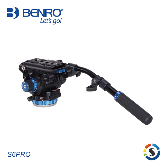 BENRO百諾 S6PRO 專業攝影油壓雲台(勝興公司貨)