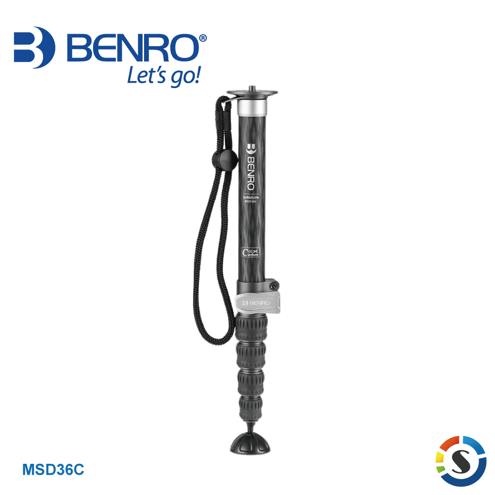 BENRO MSD36C 碳纖單腳架