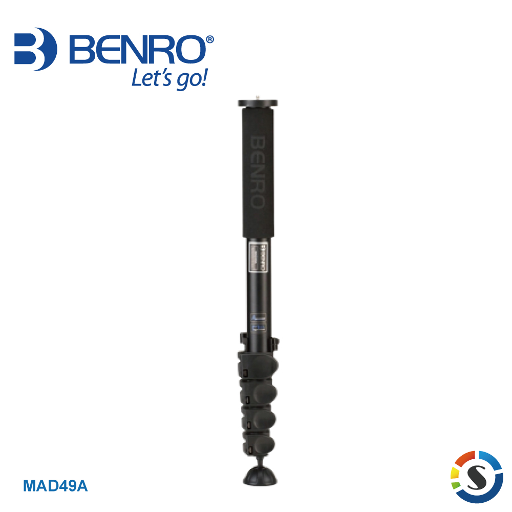 BENRO百諾 MAD49A 鎂鋁合金單腳架