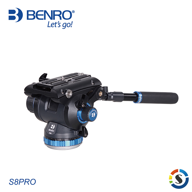 BENRO百諾 S8PRO 專業攝影油壓雲台(勝興公司貨)