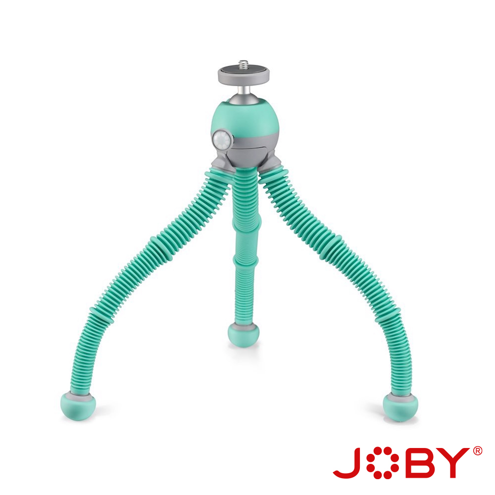 JOBY PodZilla™ Flexible Tripod Medium Kit 腳架套組-青綠色 公司貨