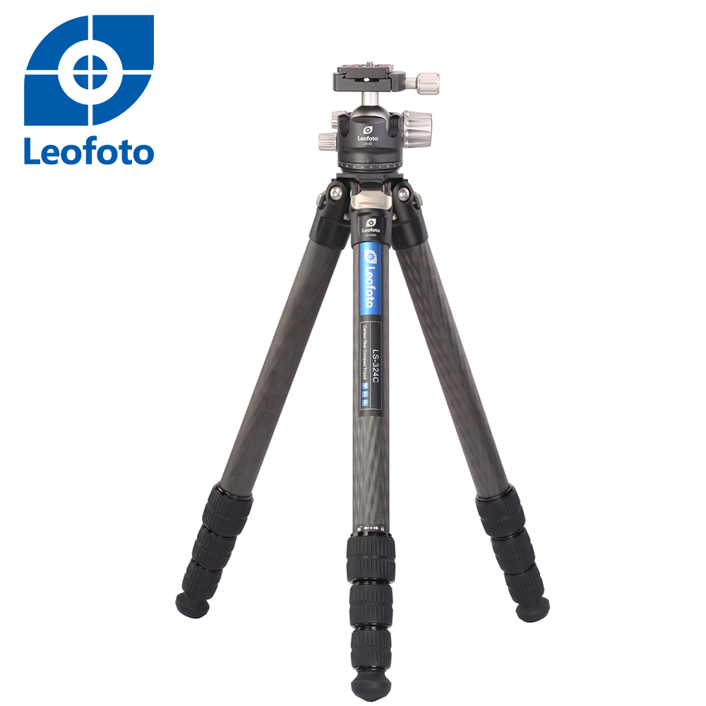 Leofoto徠圖 LS324C+LH40碳纖維三腳架(含雲台)