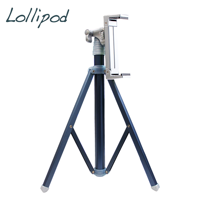 Lollipod自拍樂三腳架附平板夾具-深藍 第三代