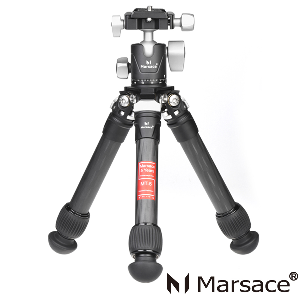 Marsace MT-5碳纖桌上型限定版三腳架(公司貨)