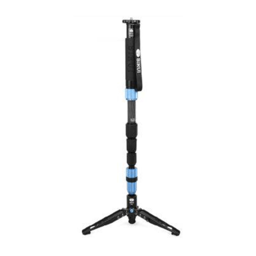 SIRUI 思銳 P-224S 單腳架 碳纖 附三腳支撐底架 (P224S，公司貨)