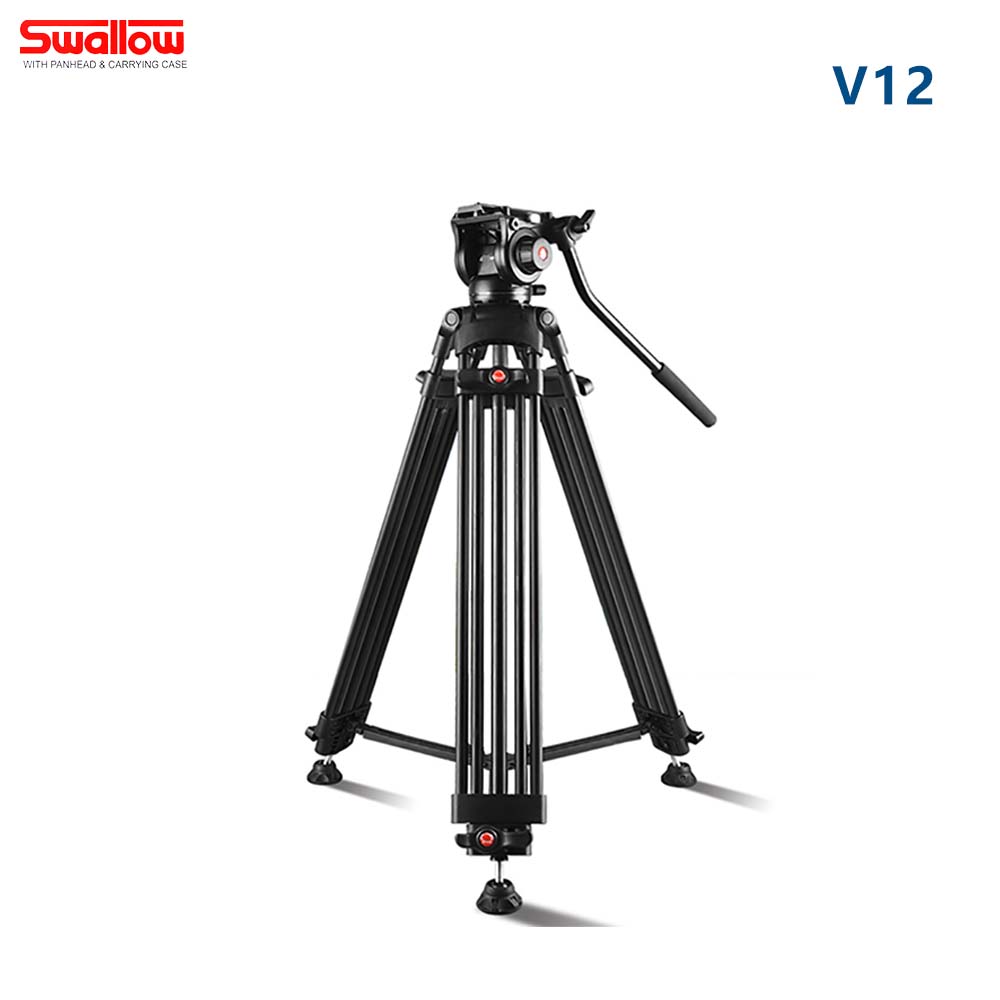 Swallow V12 攝影機專用腳架碗型-75mm (含雲台)