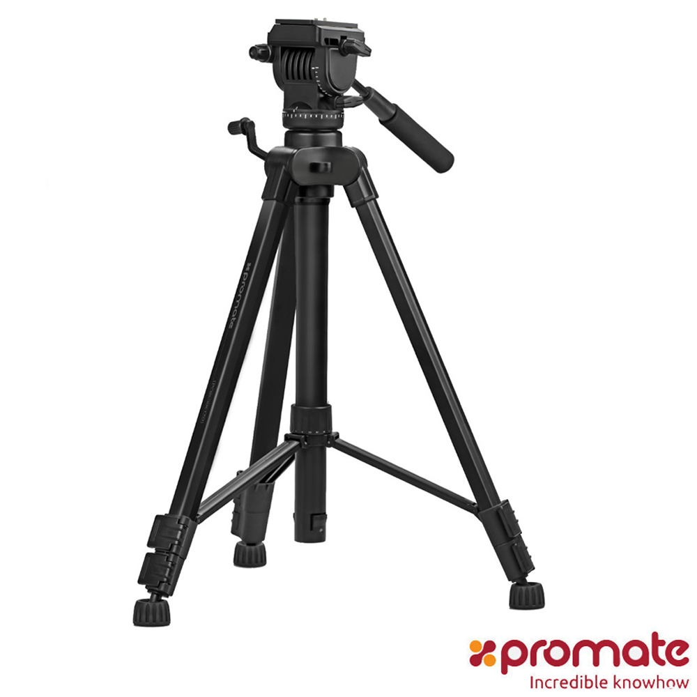 Promate 三段式鋁合金專業相機腳架(Precise-170 )