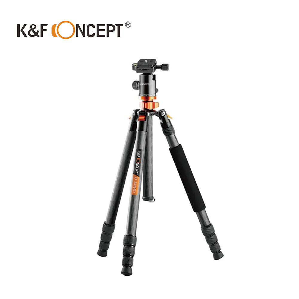 K&F Concept 快速者 28mm 4節碳纖維三腳架 KF09.095