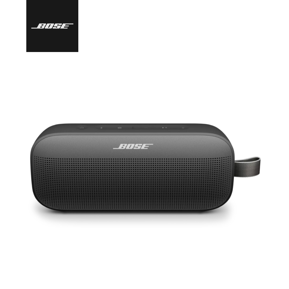Bose Soundlink Flex II 防水防塵IP67 織帶掛環輕巧可攜式藍牙揚聲器 黑色(第二代) 喇叭 音響