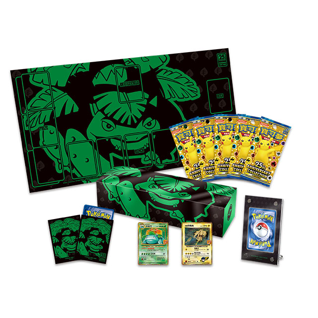 寶可夢《集換式卡牌遊戲》劍&盾系列「25週年頂級收藏箱-妙蛙花」