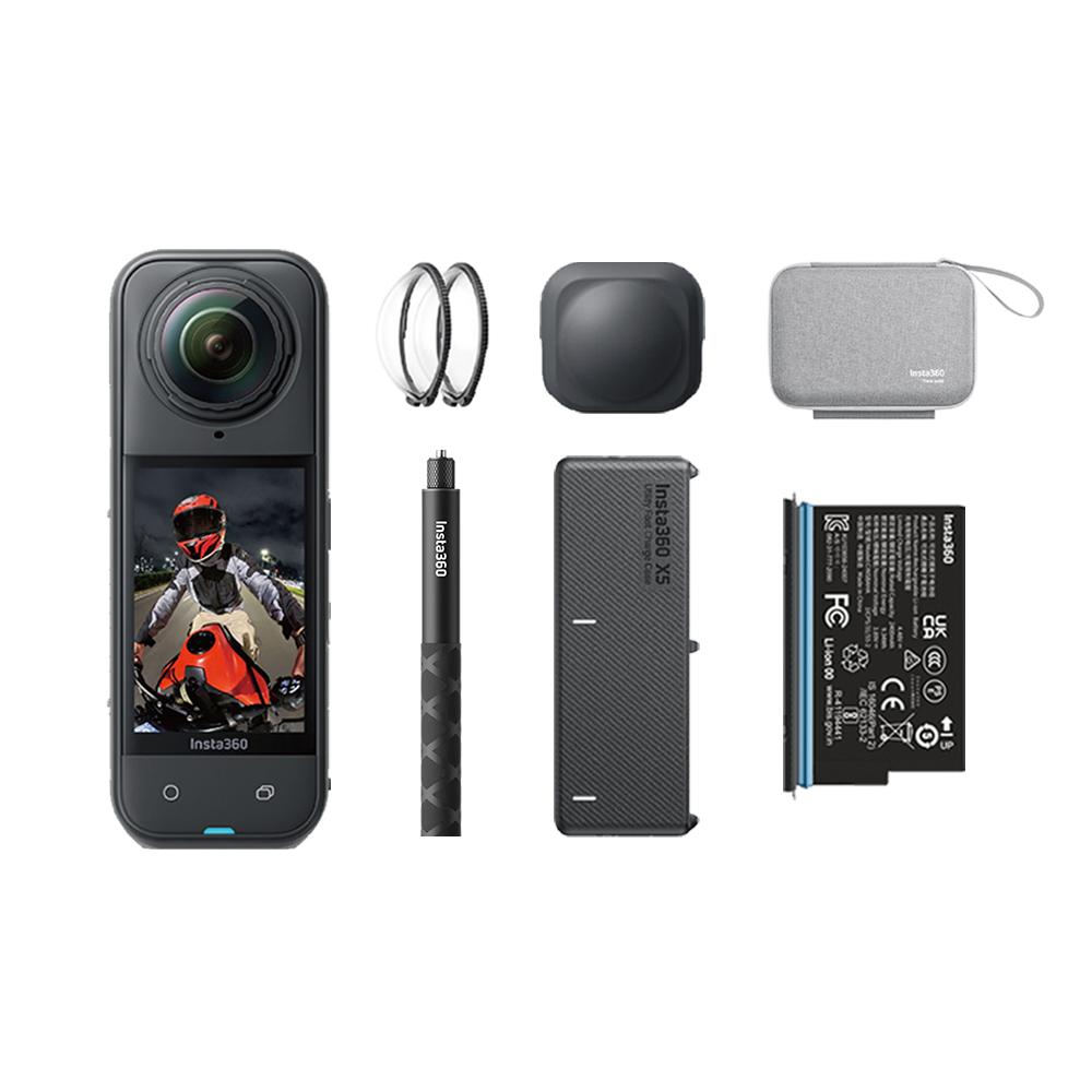 Insta360 X5 8K全景運動相機 萬能套組 東城代理商公司貨