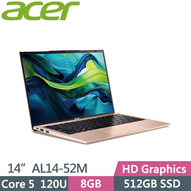 ACER 宏碁 Aspire Lite 14 AL14-52M-5461 (Core 5 120U/8G/512GB/Win11/14吋) 筆電