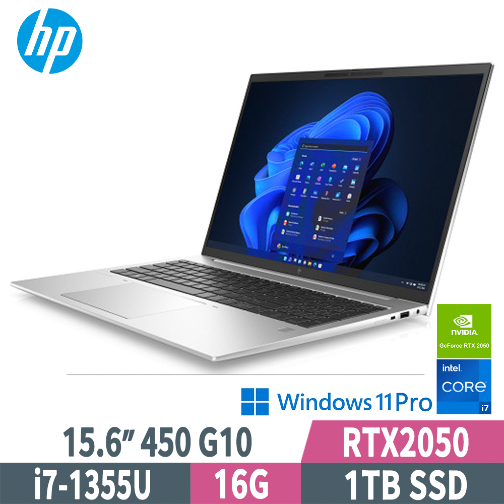 HP ProBook 450 G10 8G0L6PA (i7-1355U/16G/1TB SSD/RTX2050/W11P/15.6)