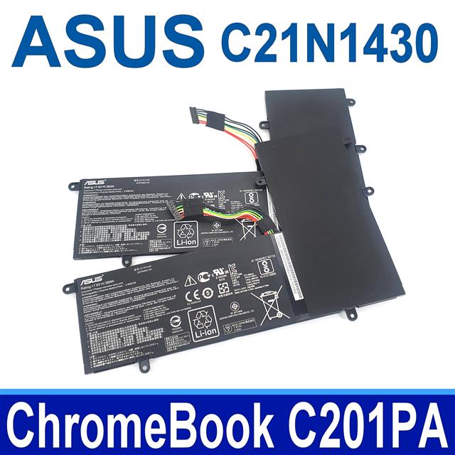 ASUS C21N1430 2芯 華碩 電池 ChromeBook C201 C201P C201PA