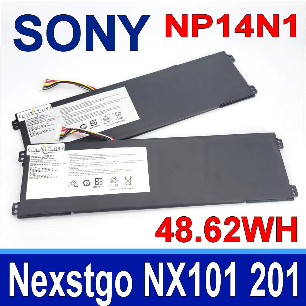 SONY VAIO NP14N1 原廠規格 電池 48.62WH GETAC NX101 NX201 VJSE41 VJSE41G11W