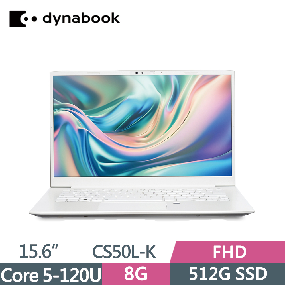 Dynabook CS50L-K-PSY28T-003002 雪漾白(Core5-120U/8G/512G SSD/W11/FHD/15.6)