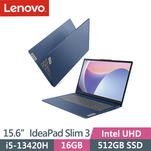 Lenovo IdeaPad Slim 3i 15IRH8 83EM0007TW (i5-13420H/16G/512G/Win11/15.6吋) 效能筆電