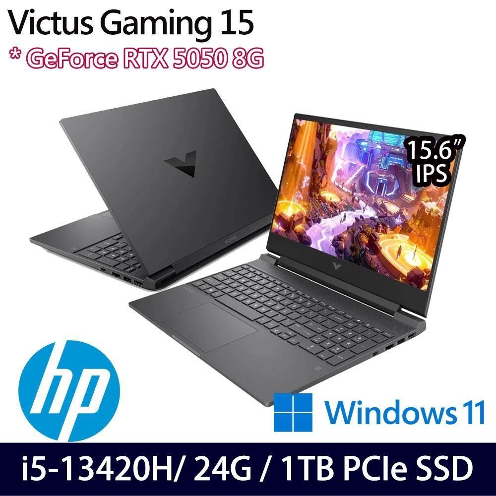 HP 惠普 15-fa2186TX(i5-13420H/8G+16G/512G+512G/RTX5050/15吋/W11)特仕