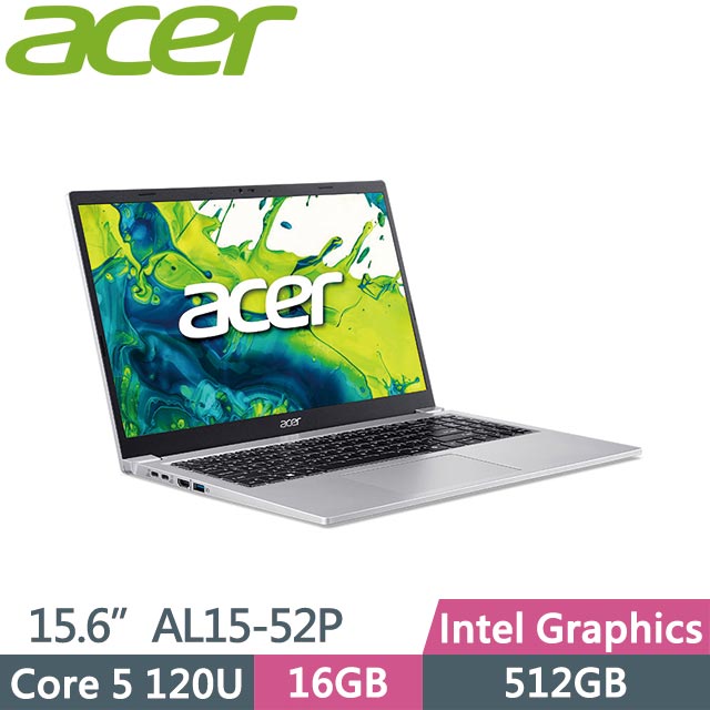 ACER 宏碁 Aspire Lite 15 AL15-52P-53DK (Core 5 120U/16GB/512GB/Win11/15.6吋) 筆電