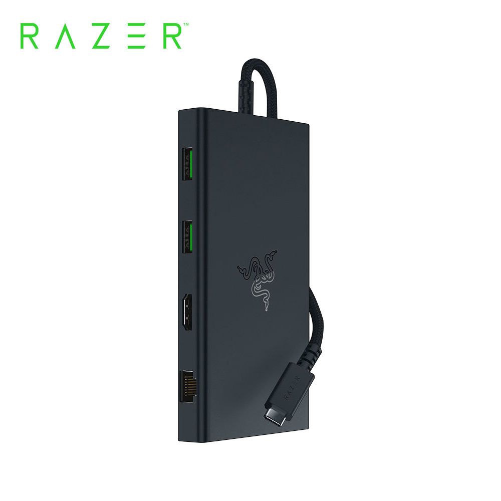 雷蛇Razer USB C Dock - 11-in-1 Multiport Adapter(黑)擴充塢