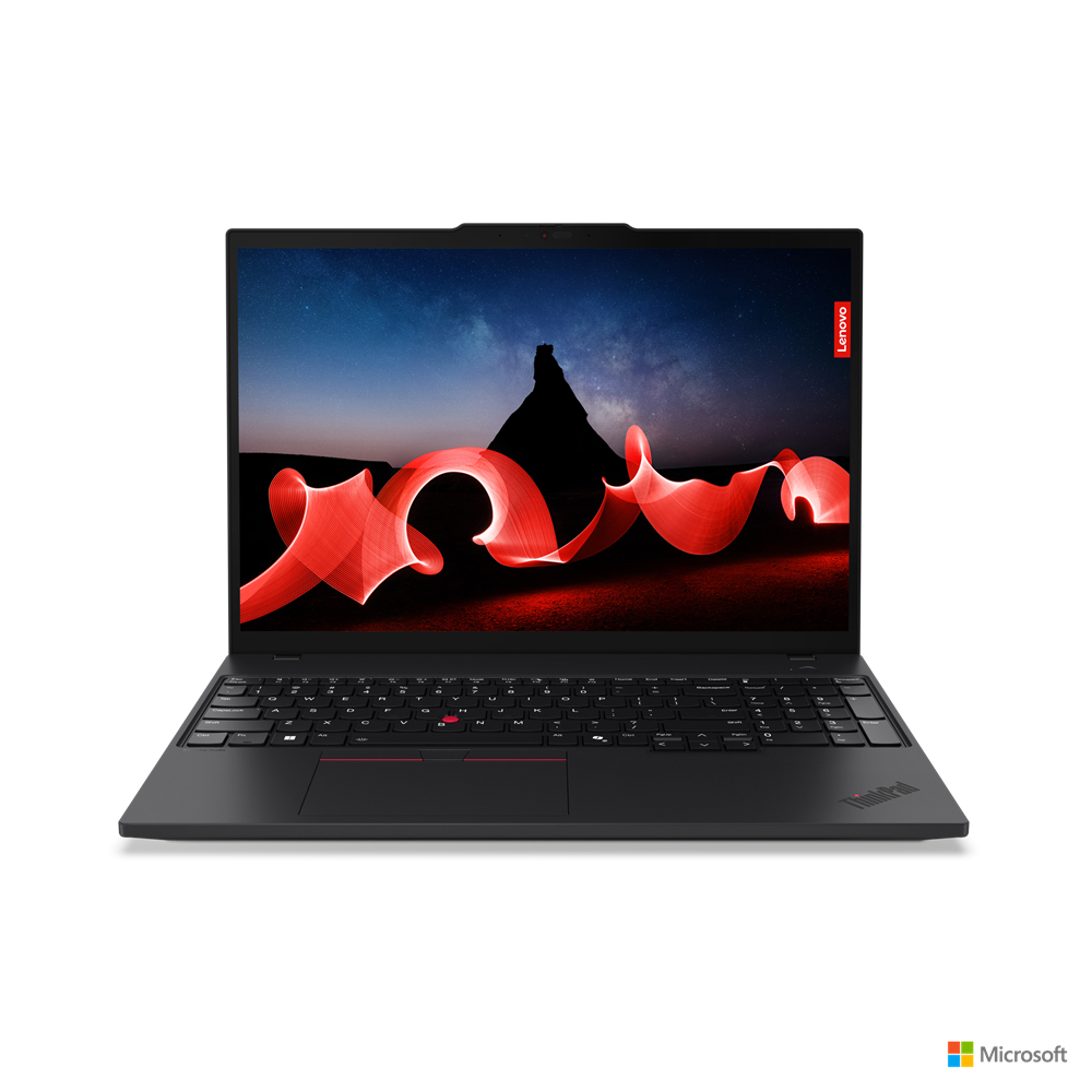 LENOVO 聯想 T16 16吋 商用AI筆電黑色(Ultra7 155H/32GB/1TB/WIN11PRO/21MNS00600)