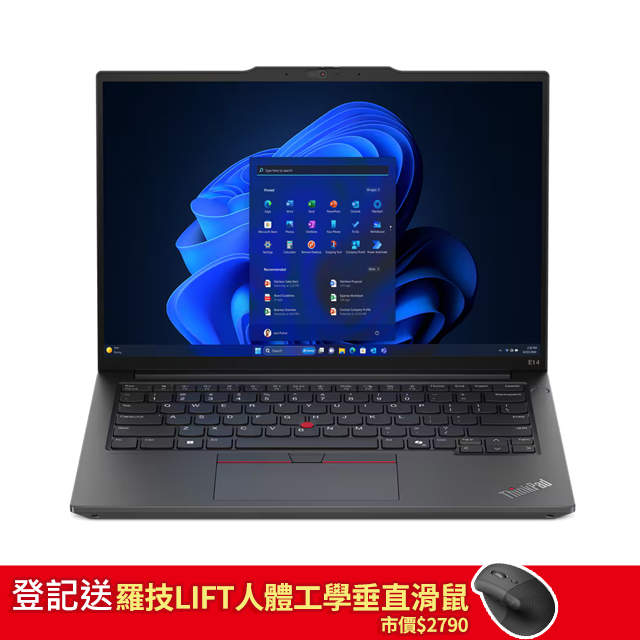 Lenovo ThinkPad E14 Gen 6 21M7S00F00 黑 (Ultra5 125H/8G/512GB PCIe/W11/WUXGA/14)