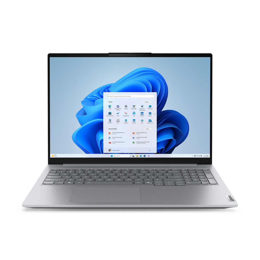 【M365組】Lenovo ThinkBook 16 Gen8 16吋 商用AI筆電灰(Ultra 5 225H/16G/512G/W11/21SKS00600)