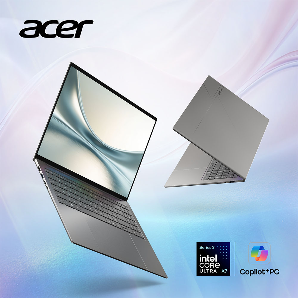 Acer宏碁 SF16-71T 是一款16吋輕薄筆電，搭載Intel Core Ultra X7 358H處理器，32GB LPDDR5X記憶體，1TB固態硬碟，內建Intel Arc B390顯示晶片，支援螢幕觸控與Touch Bar功能，銀色系外觀，重量僅1.55kg，內建Wi-Fi 7與藍芽5.4，搭載Windows 11 Home作業系統，適合創作者與日常使用。