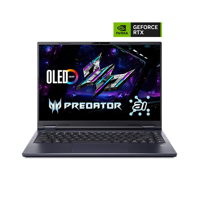 ACER 宏碁 Predator 14.5吋 AI電競筆電 黑(Ultra9 285H/32G/1TB/RTX5070-8G/WIN11/PHN14-71-96GV)