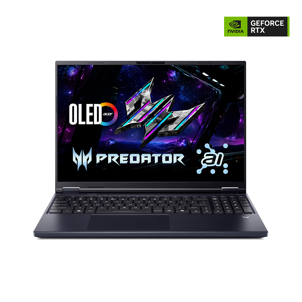 ACER 宏碁 Predator 16吋 AI電競筆電 黑(Ultra9 275HX/16G/512G/RTX5060-8G/WIN11/PHN16-73-900P)