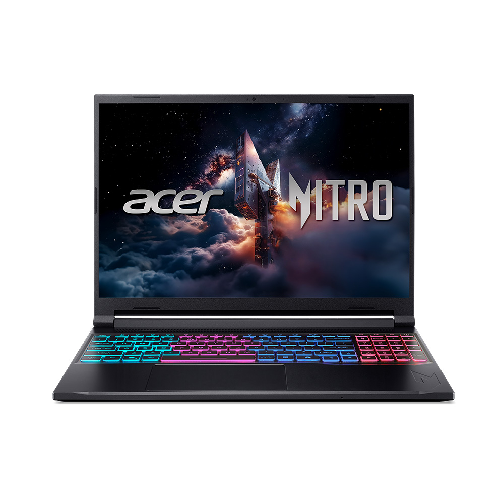 ACER 宏碁 【M365組】ACER Nitro V 16吋 電競筆電黑(R5-240/16GB/512GB/RTX5050-8G/W11/ANV16S-41-R15L)