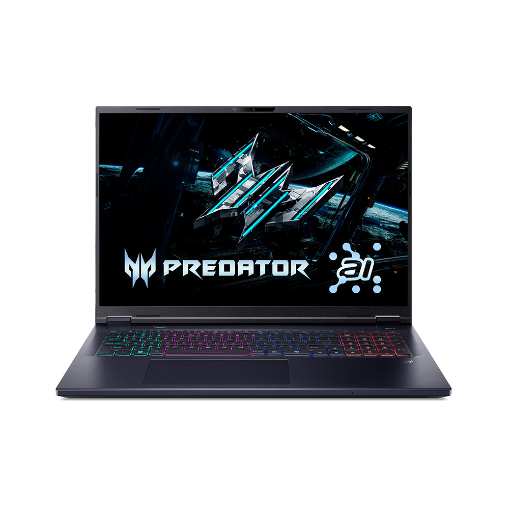 ACER 宏碁 Predator 18吋AI電競筆電 黑色(Ultra9 275HX/32G/1TB/RTX5070 TI/W11/WQXGA/PHN18-72-92A2)