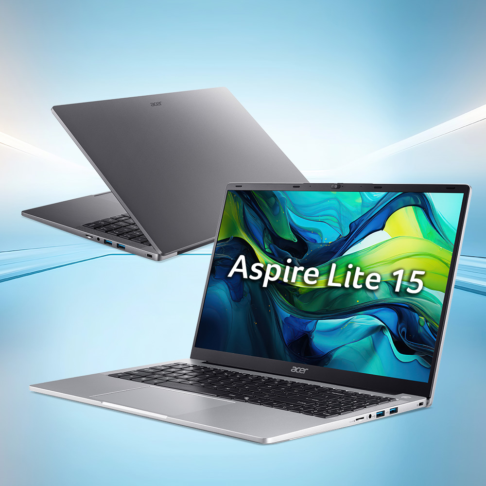 ACER 宏碁 Aspire Lite 15.6吋 文書筆電銀(Celeron N4500/8G/256G/W11/AL15-32P-C9CX)