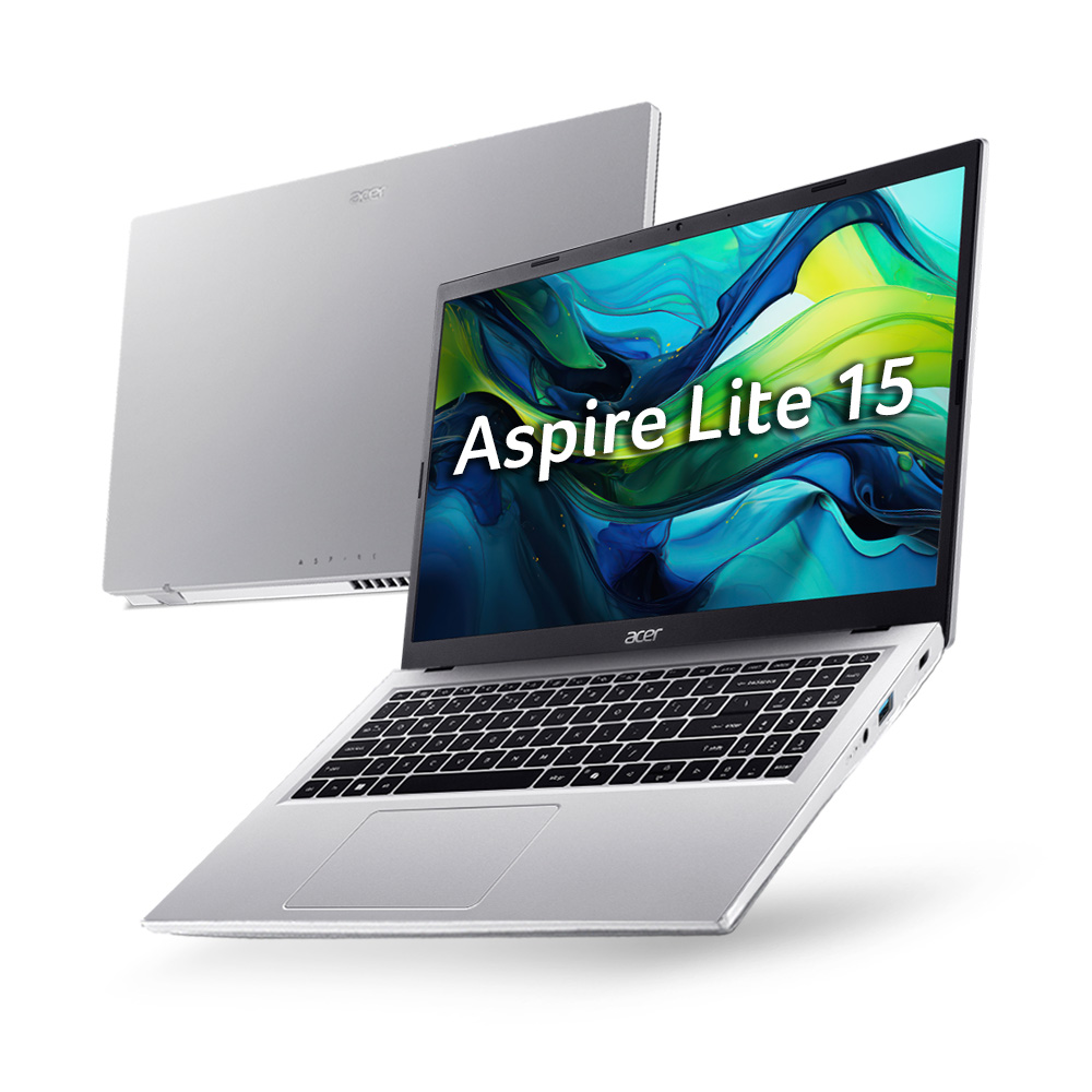 【Office 2024組】ACER Aspire Lite 15.6吋 效能筆電 銀(R7-8840HS/16G/512G/W11/AL15-61P-R5J1)