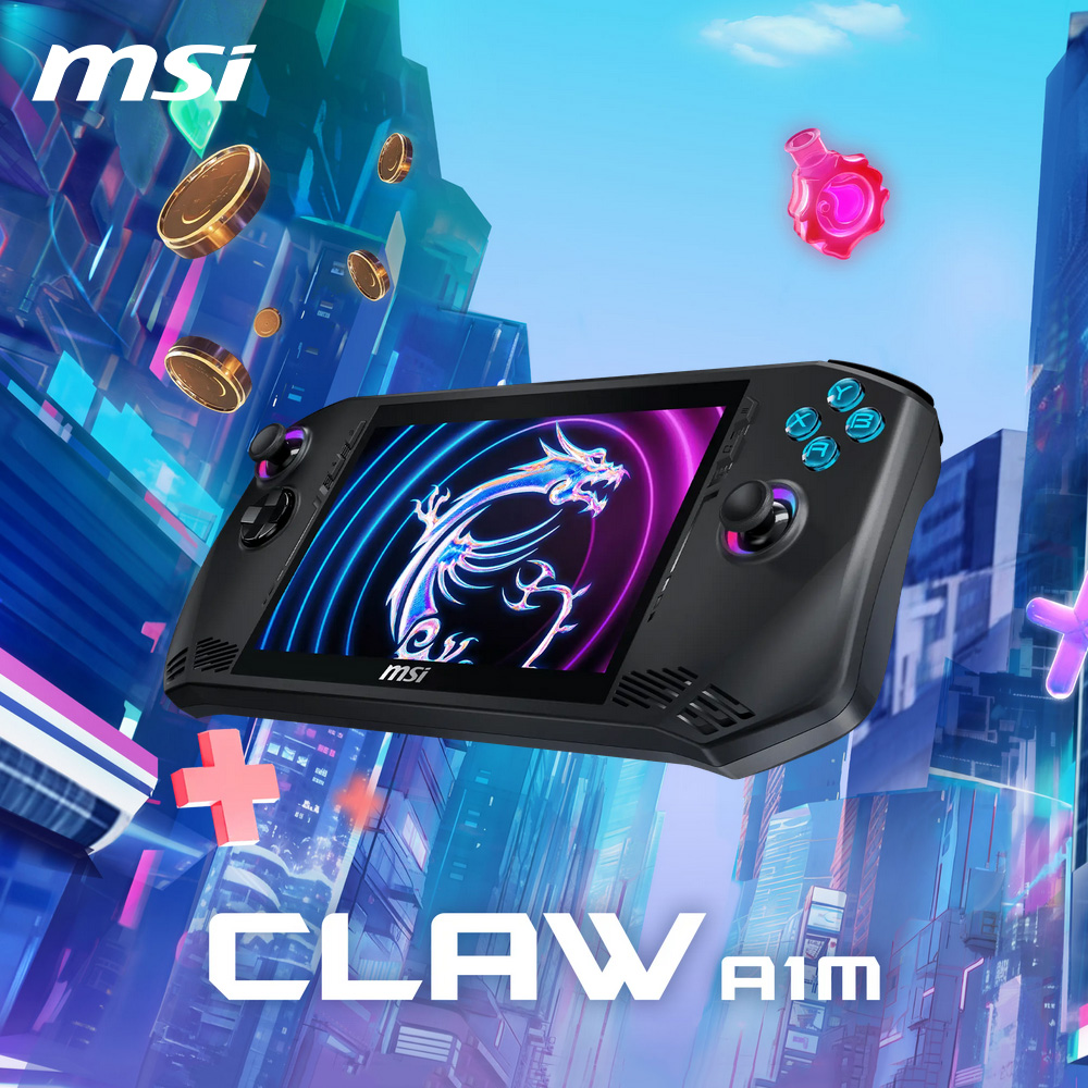 【MSI 微星】Claw A1M-026TW 電競掌機