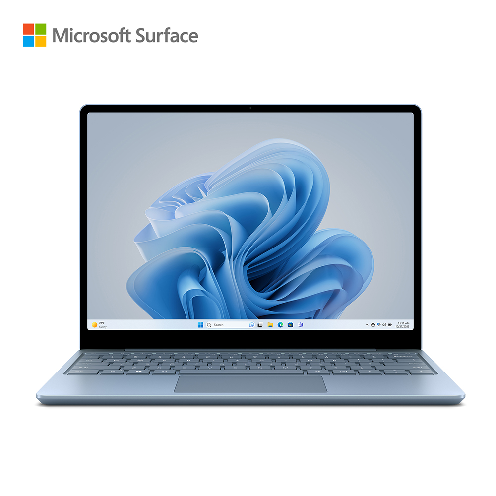 【Office 2021組】Surface Laptop Go 3 XKQ-00069 冰藍(i5-1235U/16GB/256GB SSD/W11/12.4)