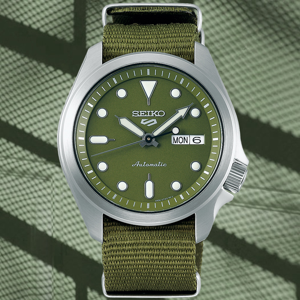 SEIKO 精工 5 Sports系列 經典簡約機械腕錶 (SRPE65K1/4R36-08L0G)