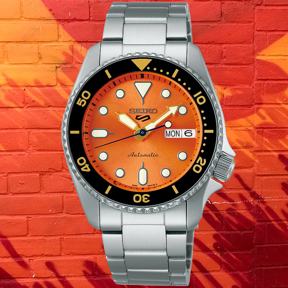 SEIKO 精工 5 Sports系列 經典復古機械腕錶 (SRPK35K1/4R36-14B0L)