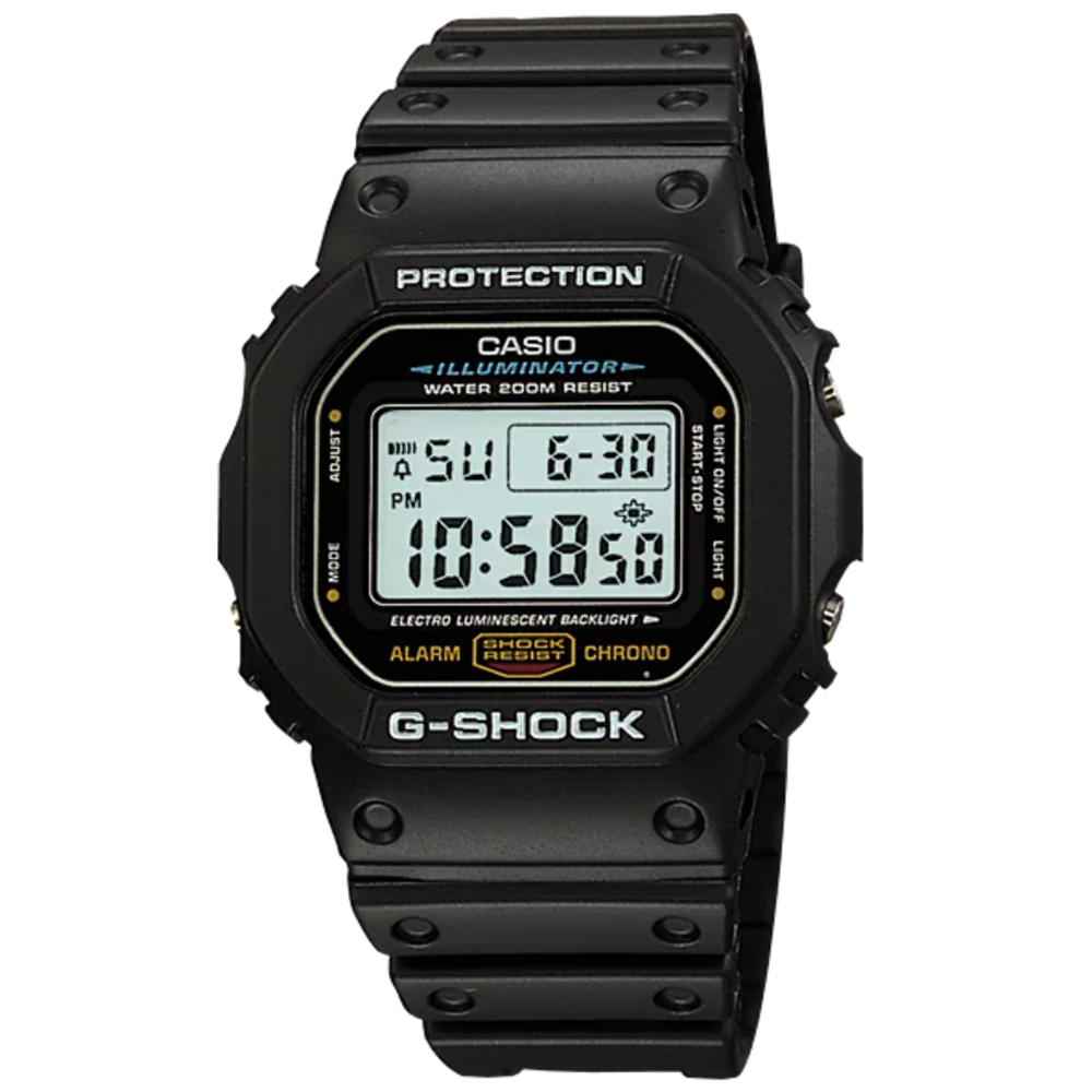 G-SHOCK經典代表作---DW-5600E耐用電子錶