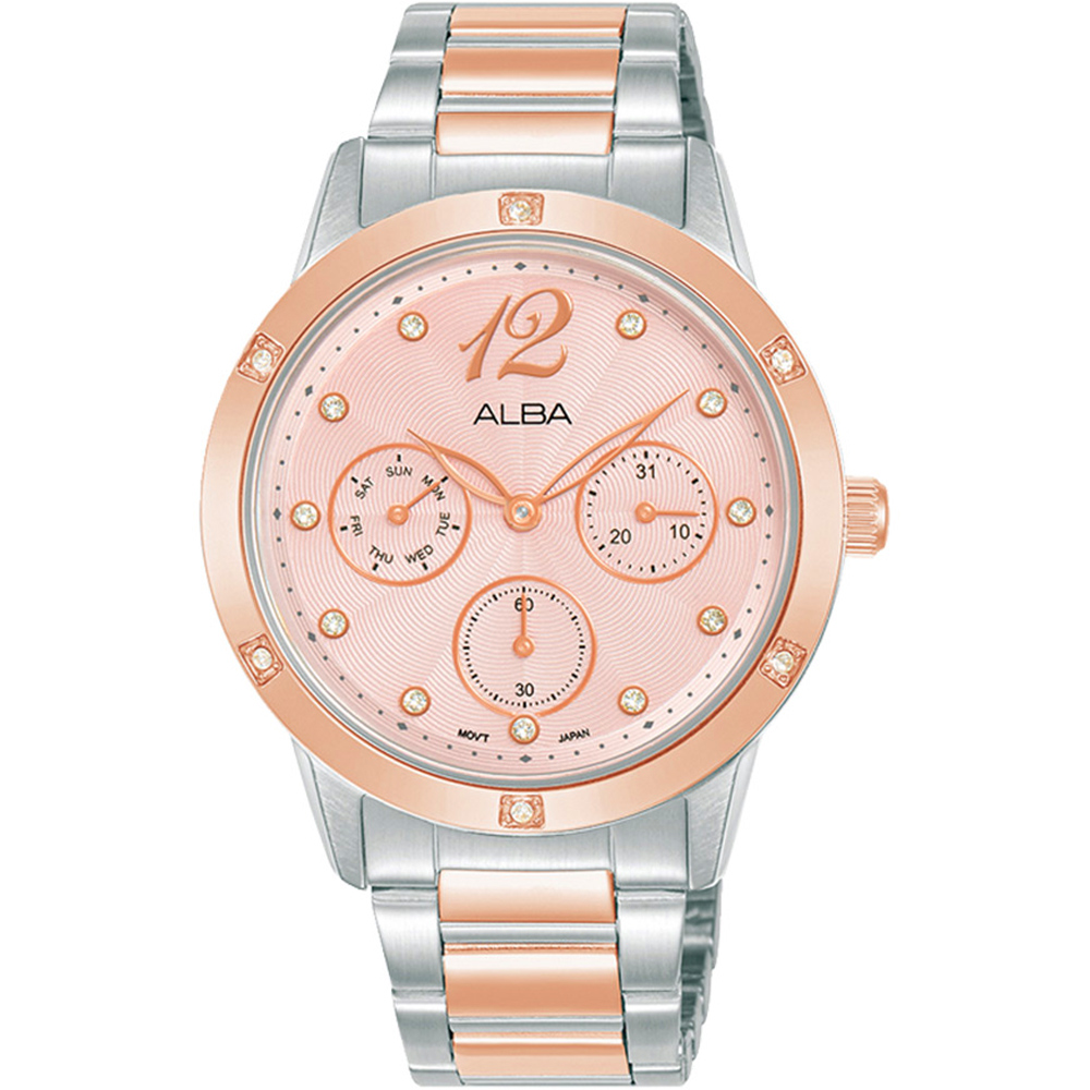 ALBA 雅柏 Fashion系列 時尚腕錶-36mm(VD75-X133P/AP6712X1)