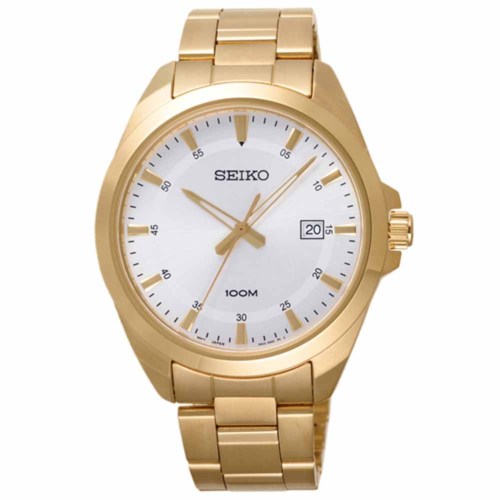 SEIKO 啟動萬象時尚日期腕錶-SUR212P1