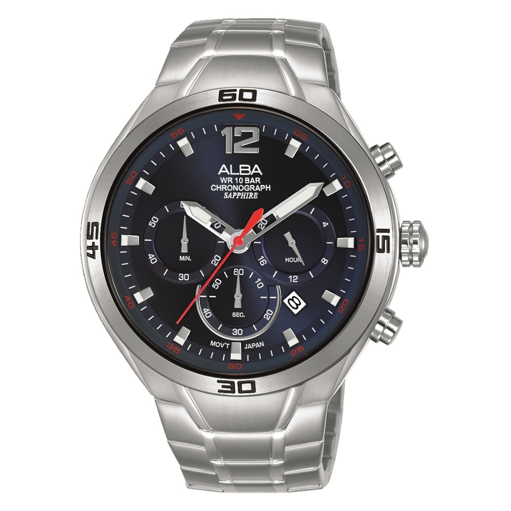 ALBA 潮流時尚運動腕錶VD53-X353B(AT3G37X1)