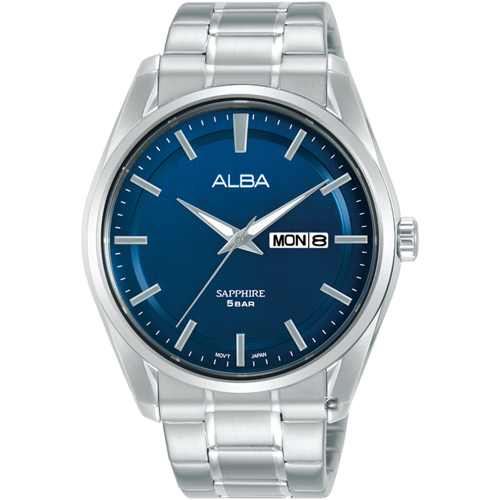 ALBA 雅柏 紳士品格時尚腕錶-VJ43-X042B(AV3549X1)