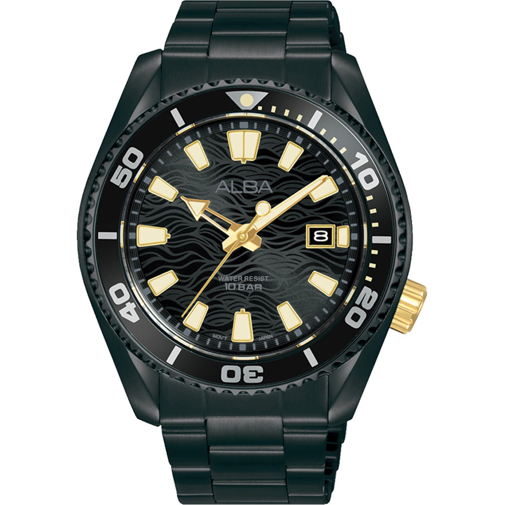 ALBA 雅柏 ACTIVE系列 海洋暗流運動腕錶(VJ42-X348SD/AS9R63X1)