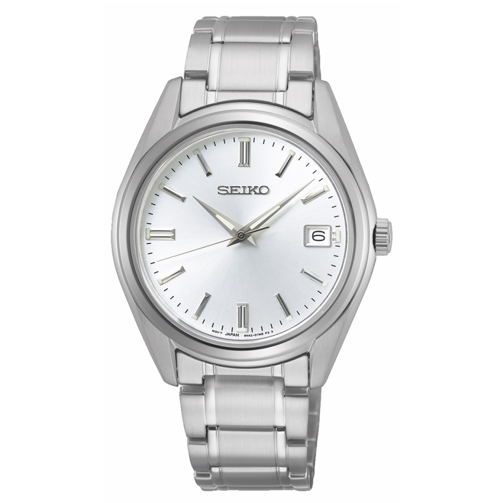 SEIKO 簡約經典時尚腕錶6N42-00L0S(SUR315P1)36mm