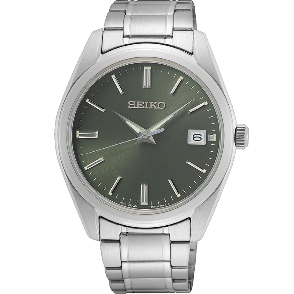 SEIKO 精工/時間精準藍寶石水晶鏡面時尚對錶/男錶/6N52-00A0G