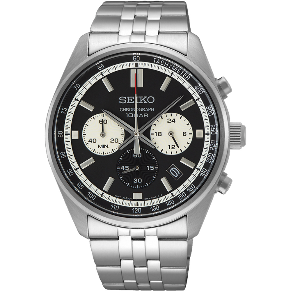 SEIKO精工 CS系列急速時刻石英計時腕錶(8T63-00W0D/SSB429P1)