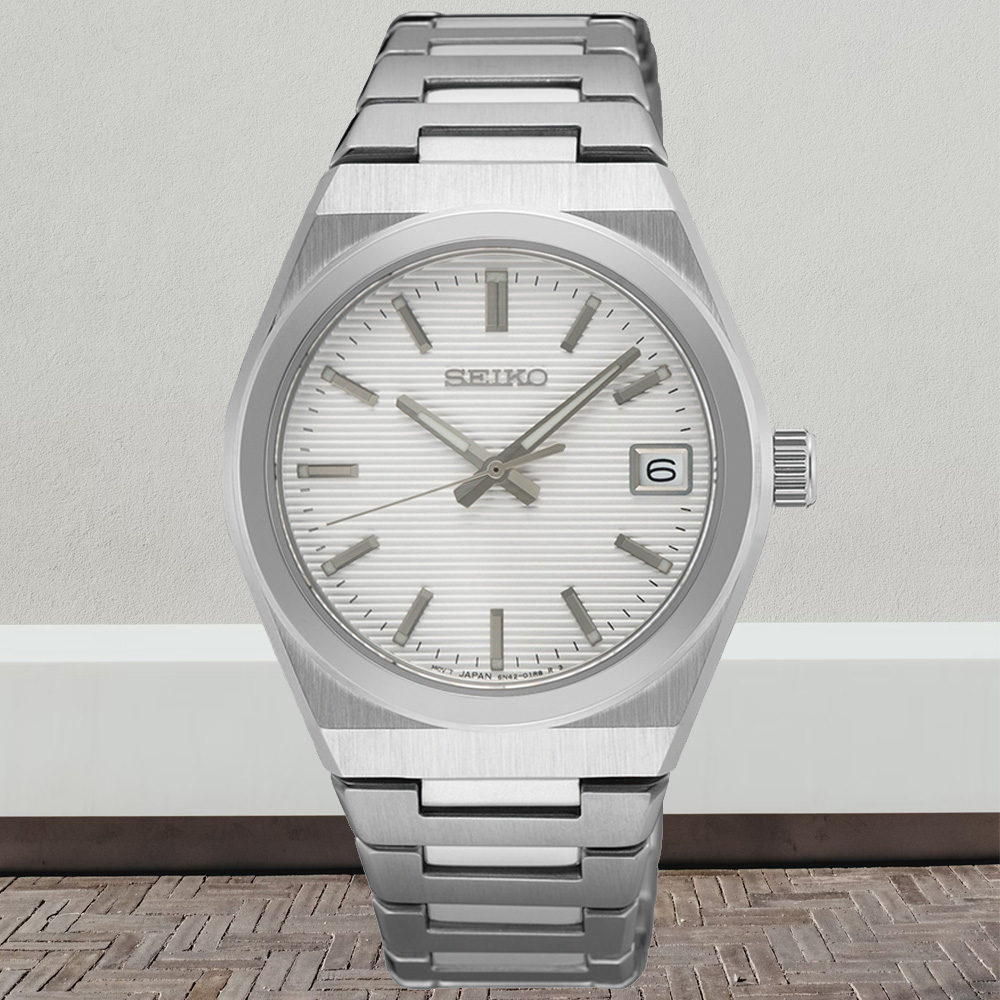 SEIKO 精工 CS系列 日系時尚簡約腕錶 (6N42-00N0S/SUR573P1)