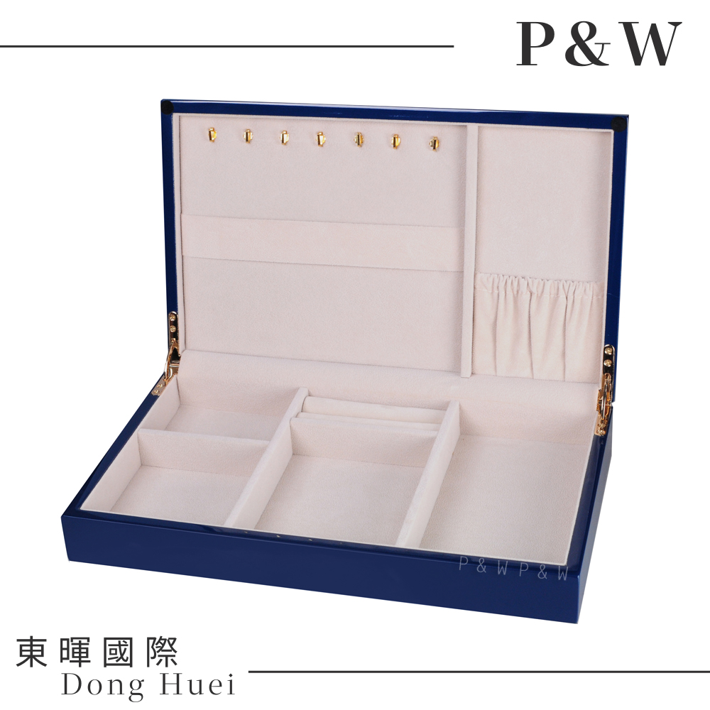 【P&W珠寶收藏盒】 【手工精品】 木質鋼琴烤漆 首飾盒