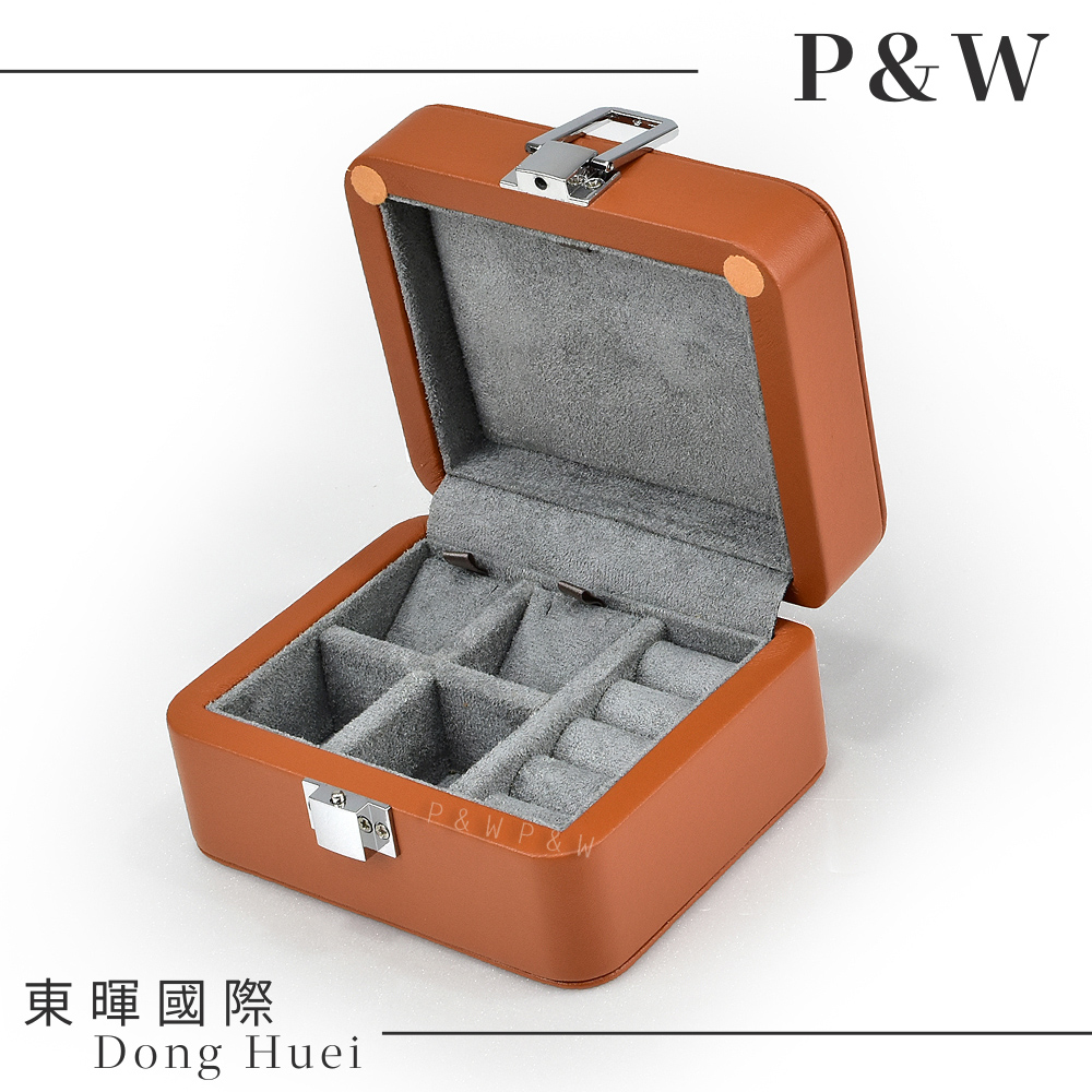 【P&W珠寶收藏盒】【手工精品】皮革材質 首飾盒